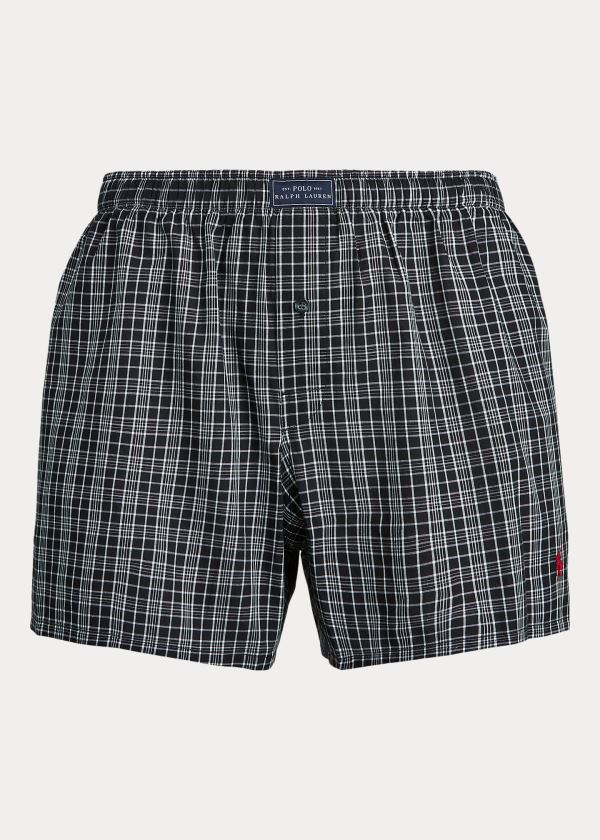 Polo Ralph Lauren Woven Cotton Boxershorts Herre Danmark (VKTAR0897)